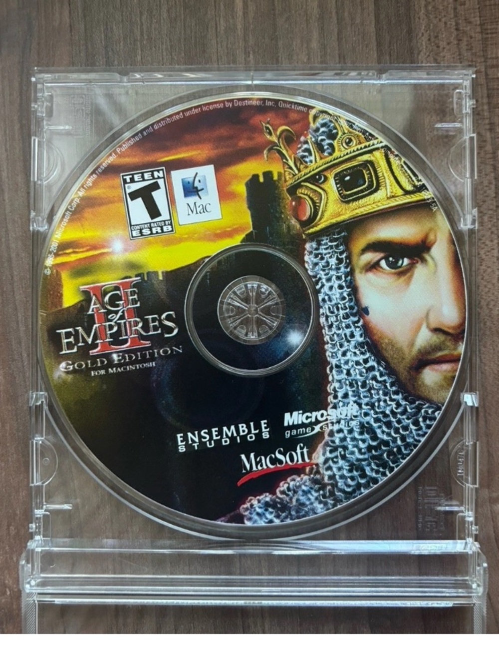 Age of Empires II 2 Gold Edition Mac MacSoft CD-ROM Macintosh Game DISC ONLY